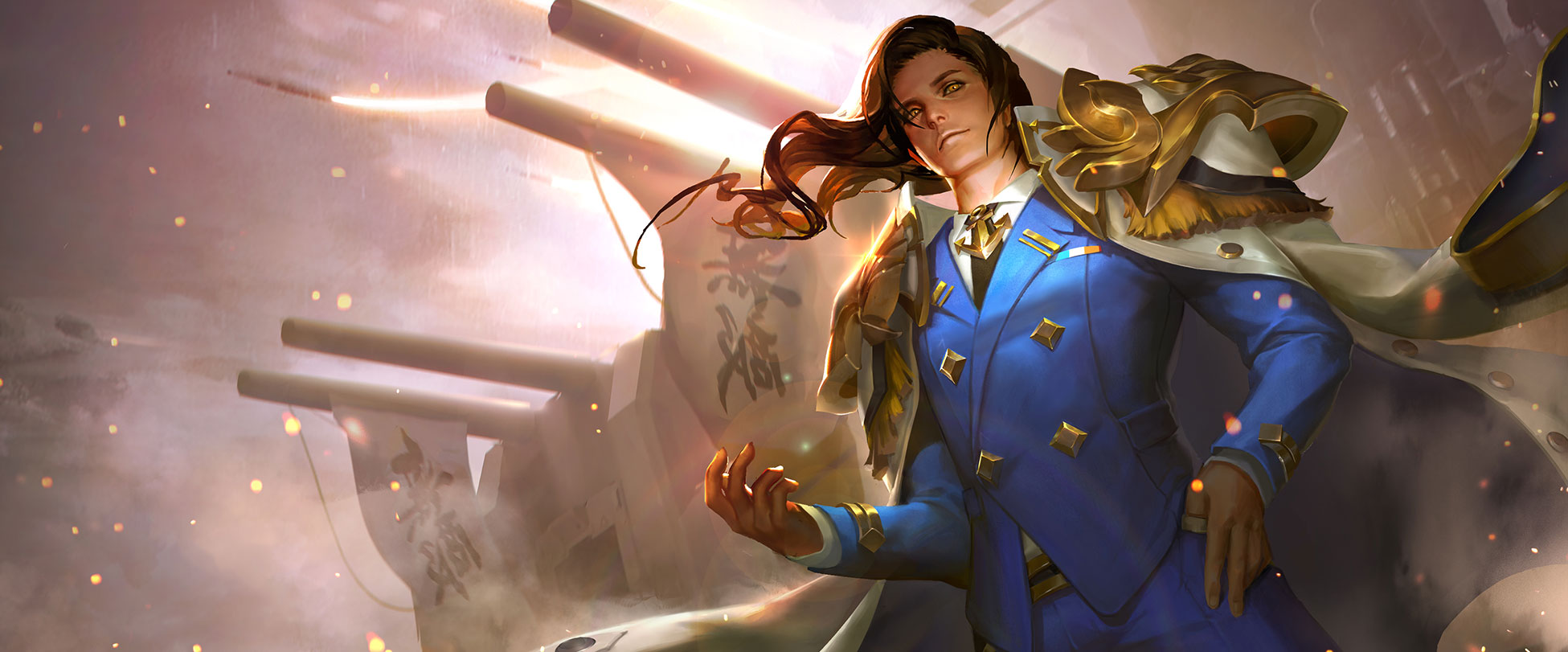 Zhou Yu skin: Navy Admiral