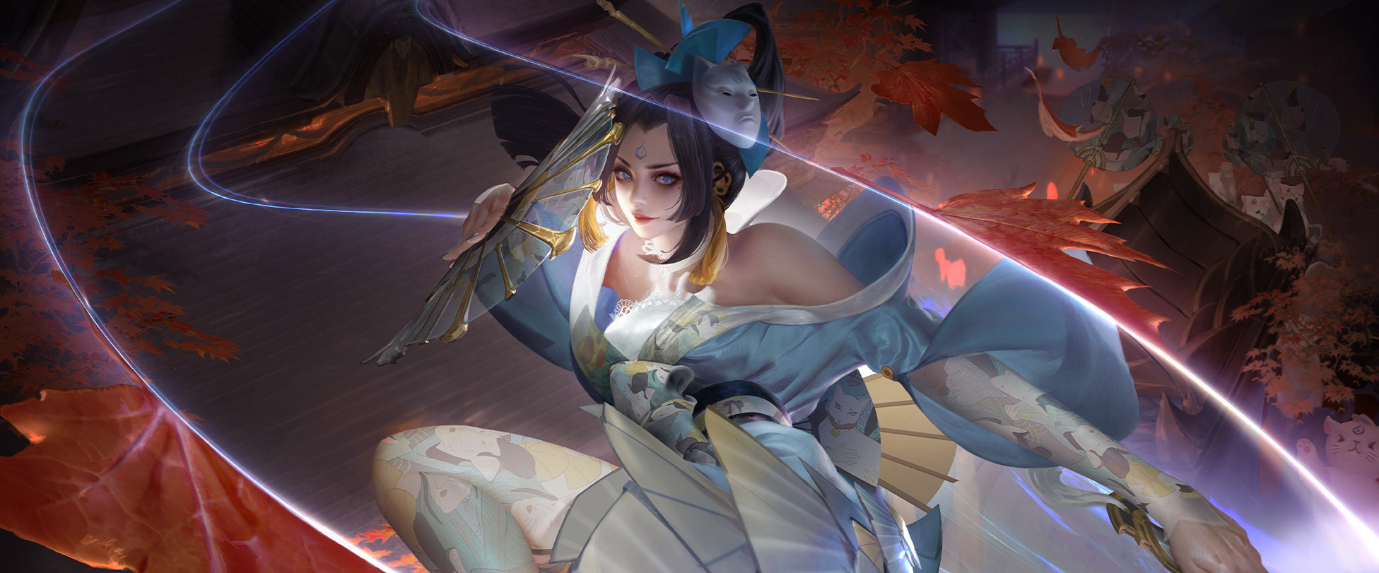 Mai Shiranui skin: Feline Whisperer