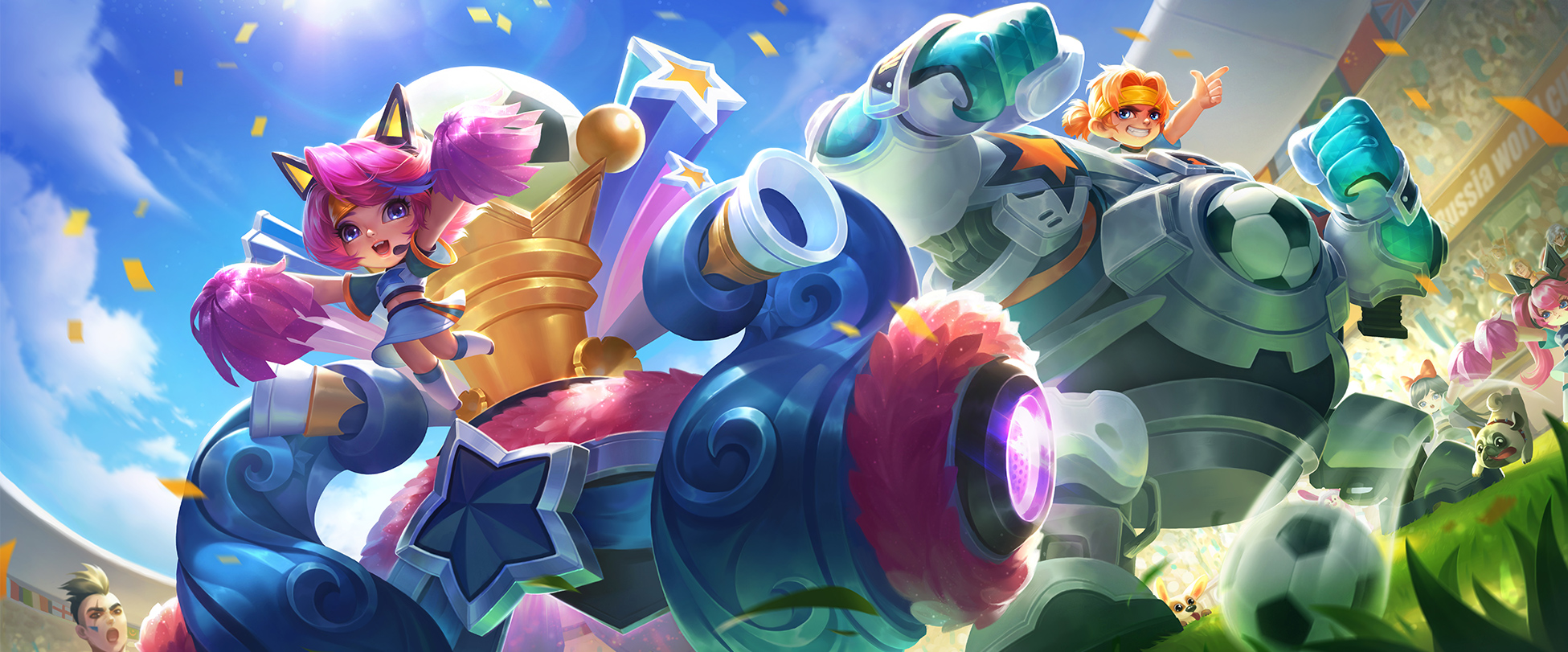 Cai Yan skin: Cheerleading Captain