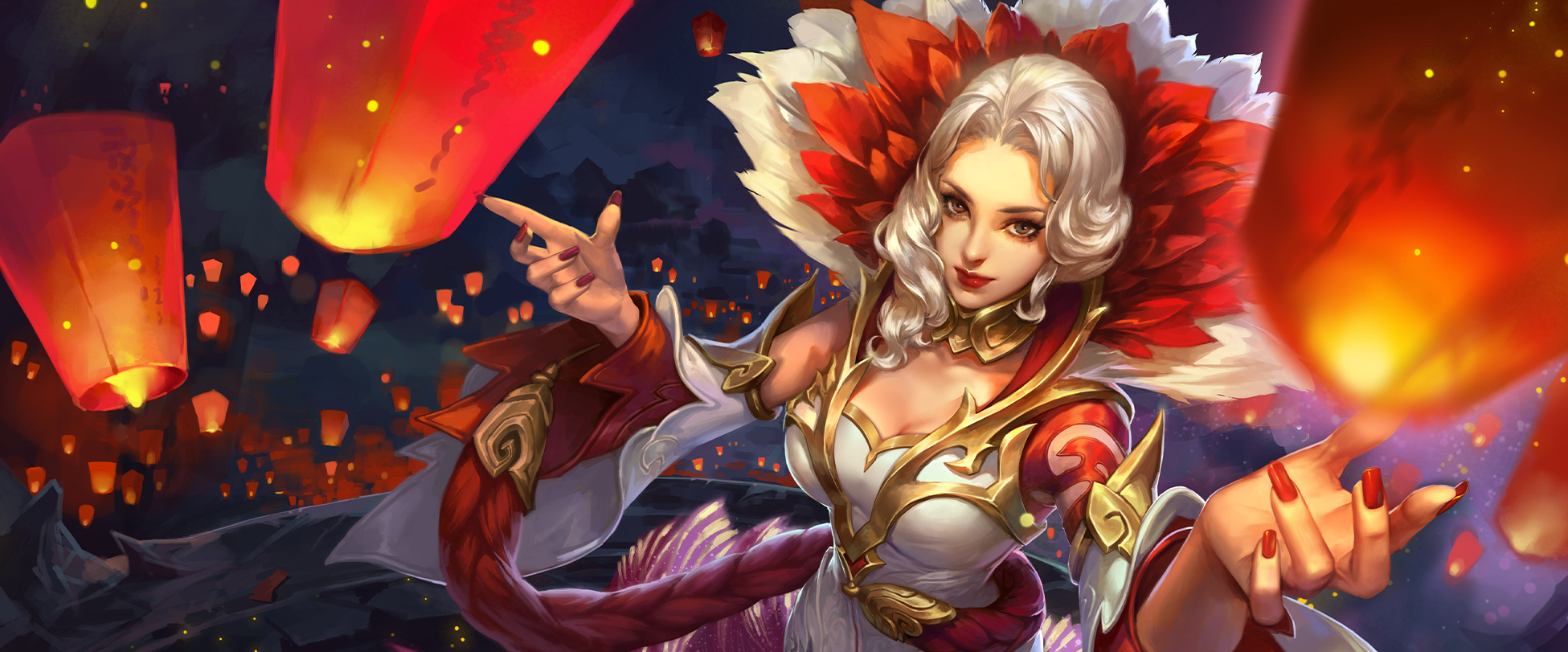 Lady Zhen skin: Flowery Expectations