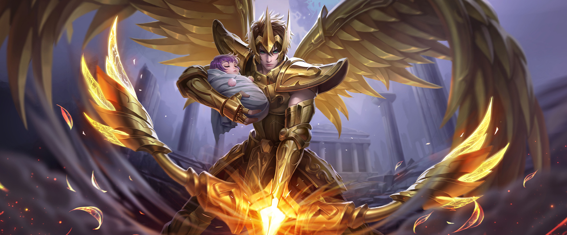 Hou Yi skin: Golden Sagittarius