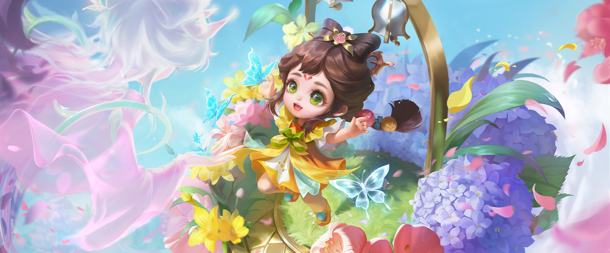 Cai Yan skin: Floral