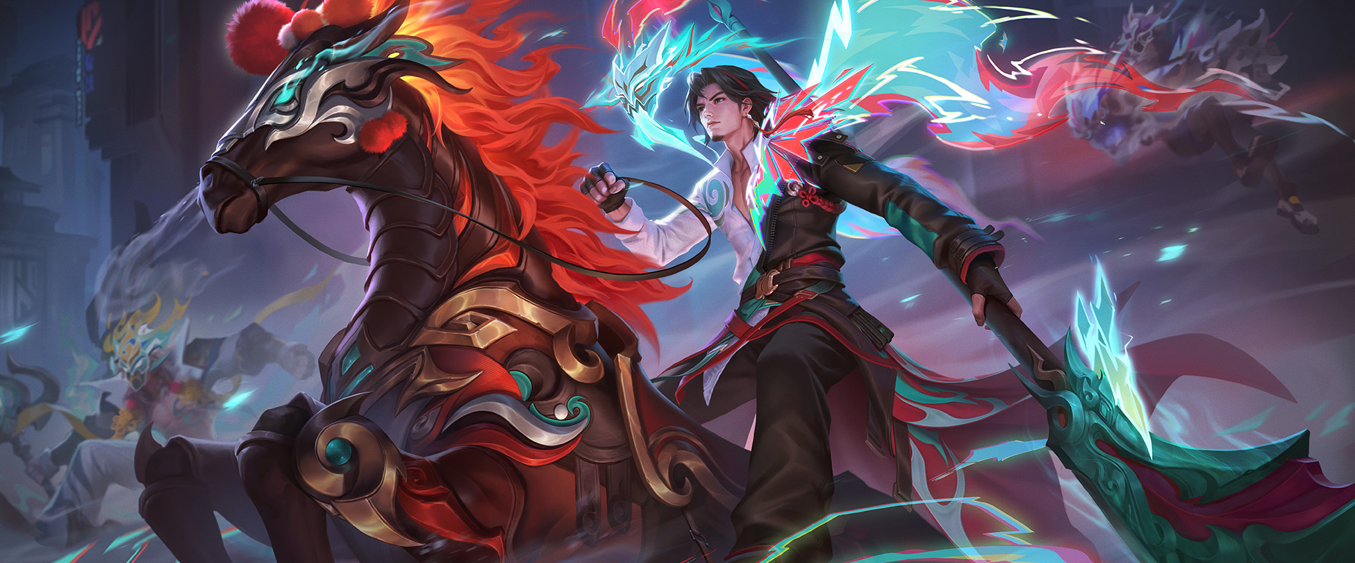 Guan Yu skin: Mask Spirits