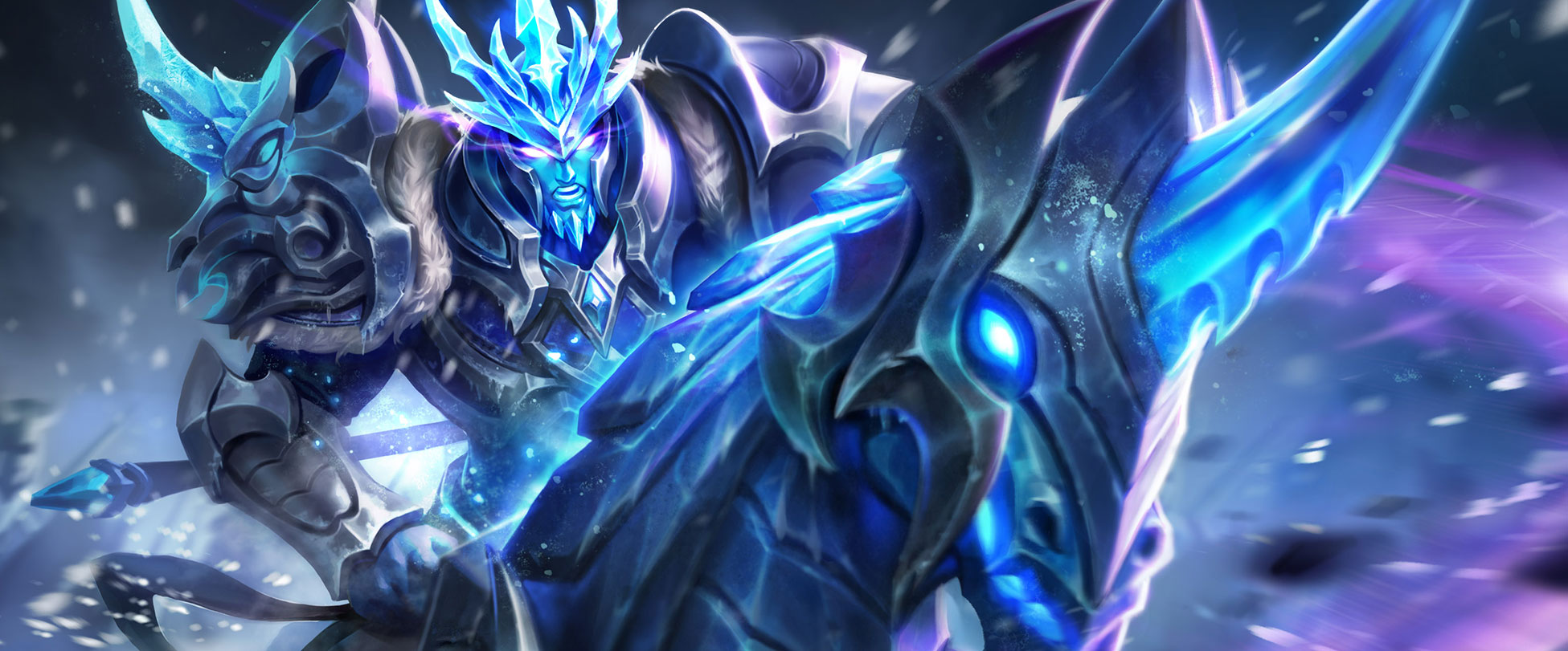 Guan Yu skin: Frozen Warlord