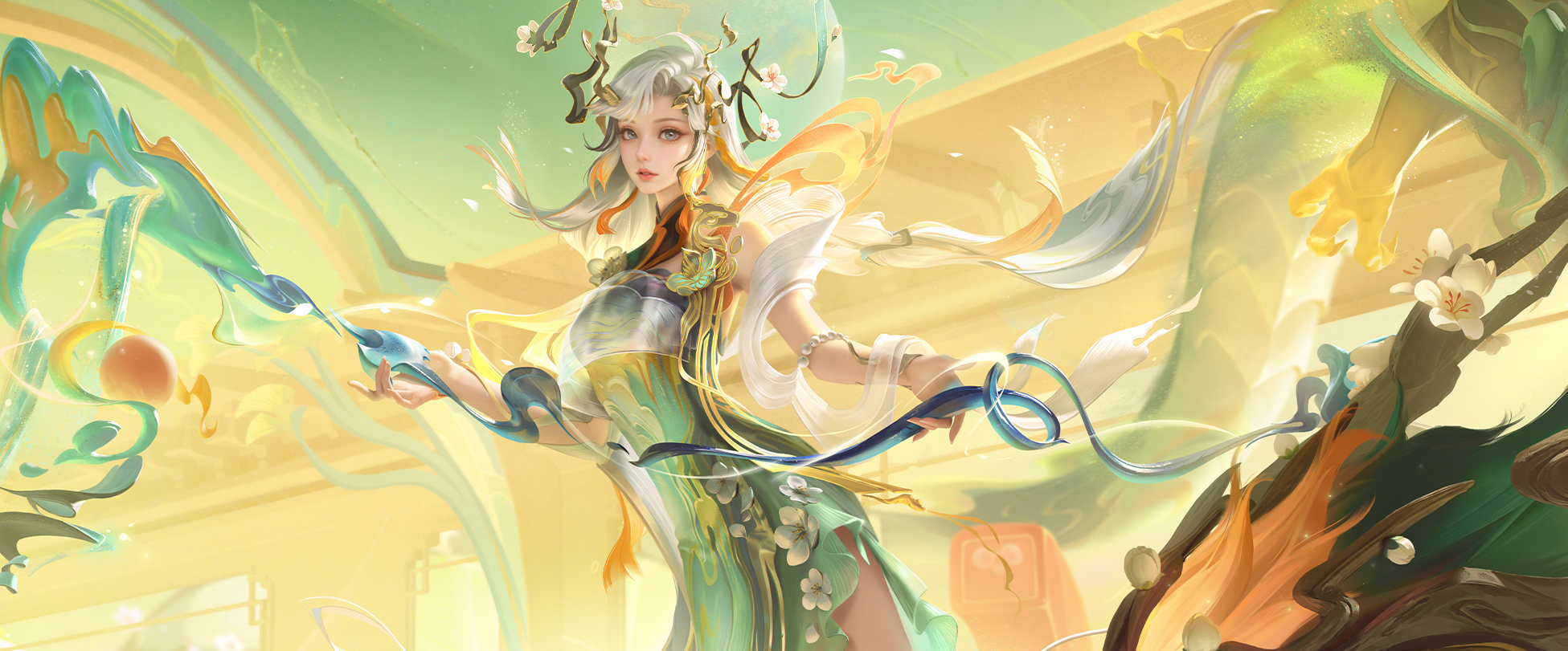 Da Qiao skin: Dragon of Artistry