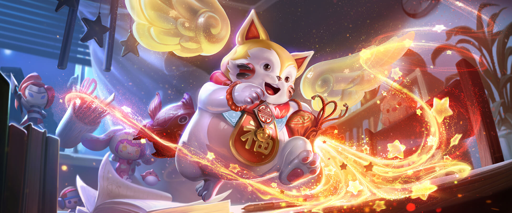 Menki skin: Beckoning Riches