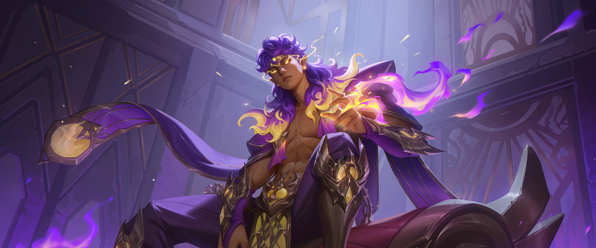 Zhou Yu skin: Eclipse Blaze
