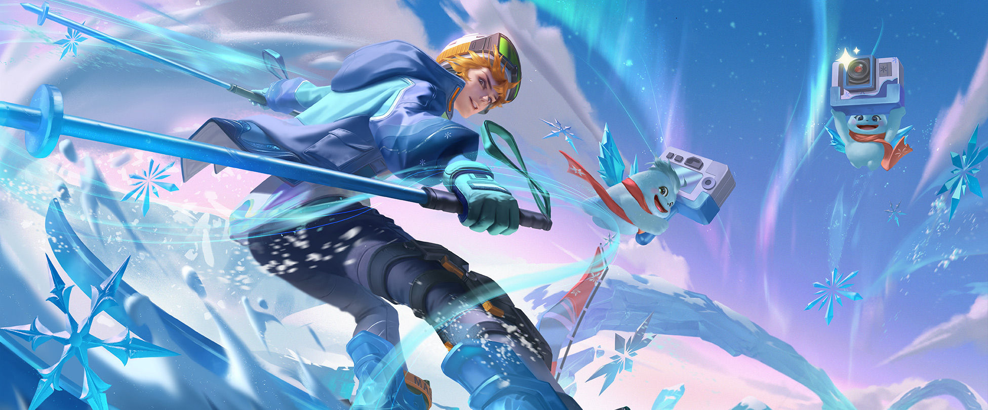 Nezha skin: Snow Glider