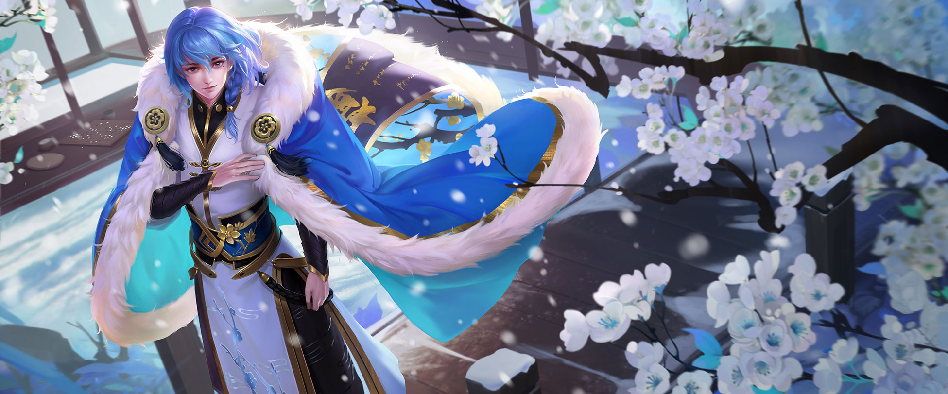 Yixing skin: Snow Blossom