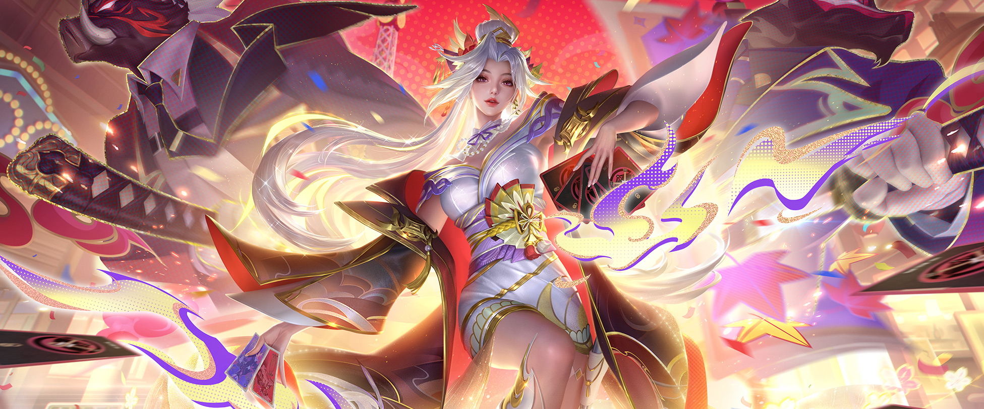 Mai Shiranui skin: Hanafuda Battle