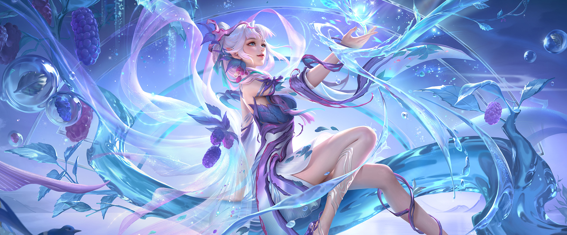 Erin skin: Violet Bloom