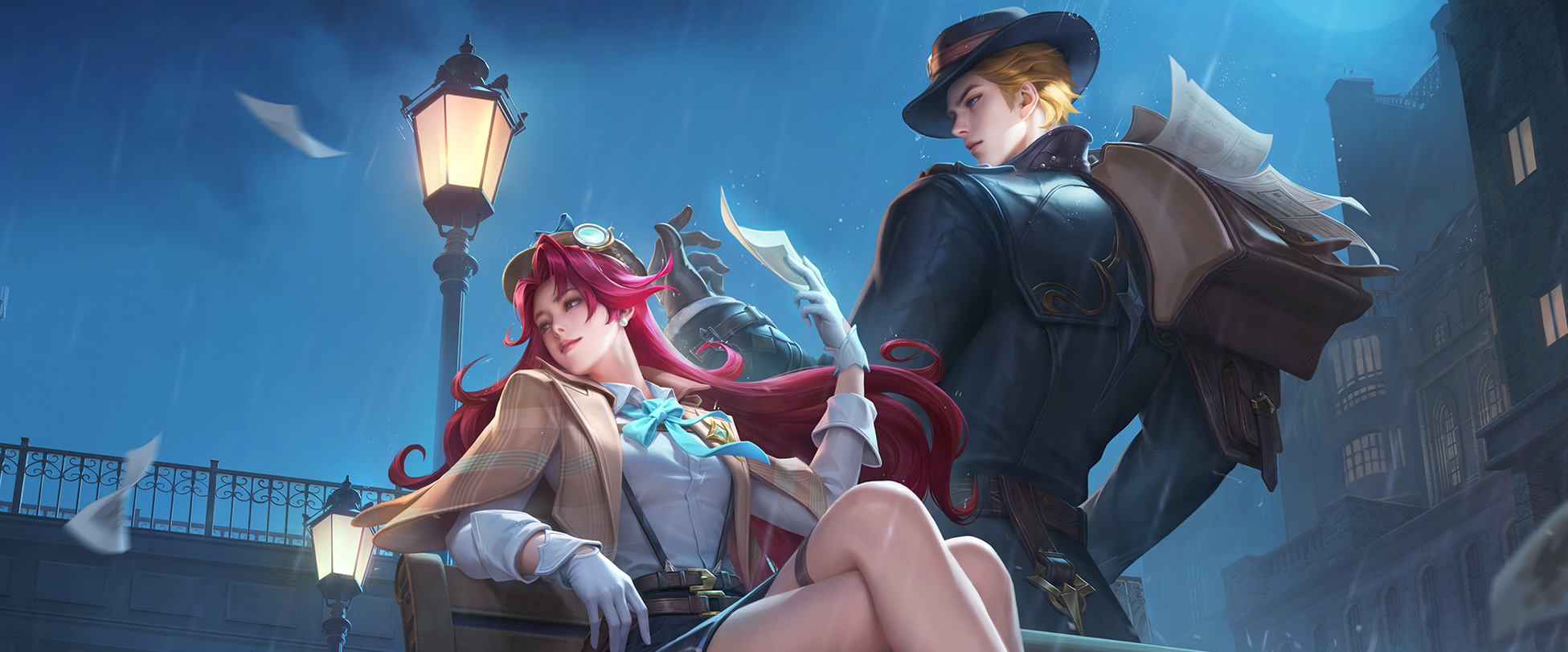Gan & Mo skin: Fogtown Agents