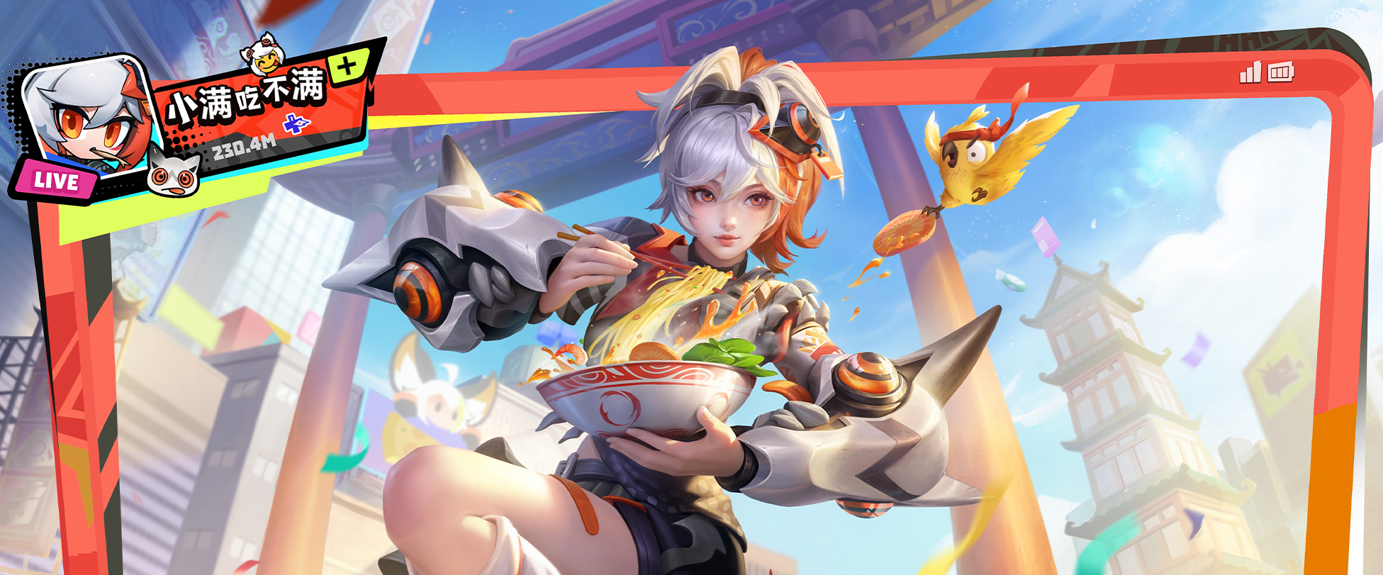 Mayene skin: Mirage Foodie