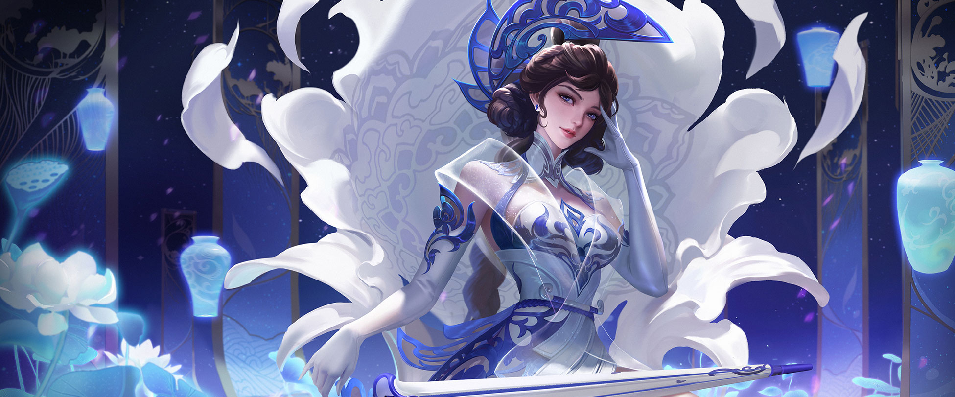 Luna skin: Ming Blue
