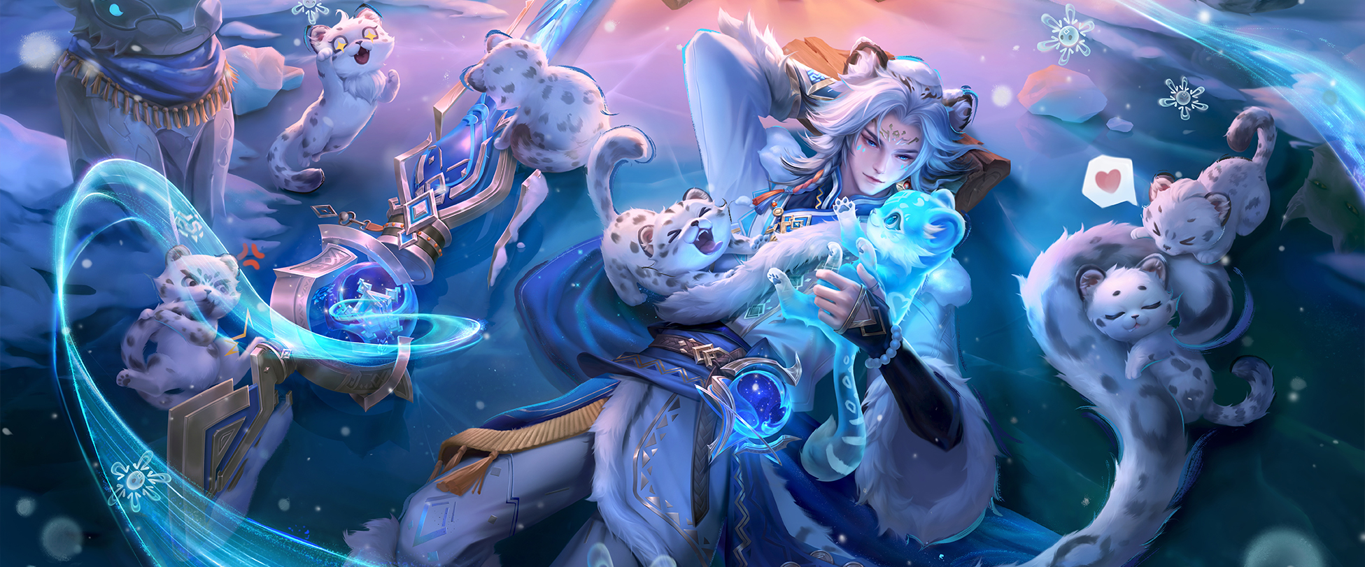 SKIN APPRECIATION-Snow Leopard: Scratchy