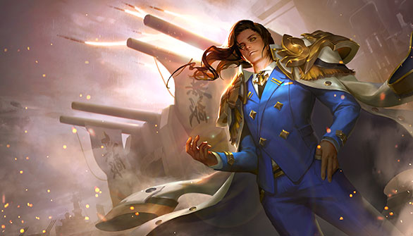 SKIN APPRECIATION-Navy Admiral