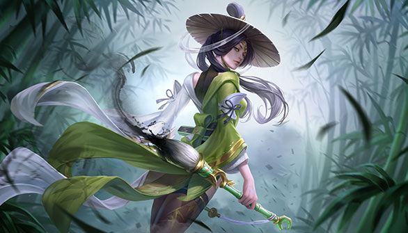 SKIN APPRECIATION-Bamboo Assassin