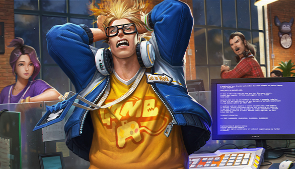 SKIN APPRECIATION-Blue Screen