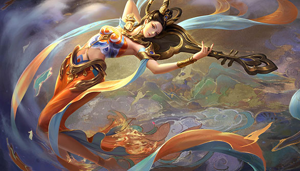 SKIN APPRECIATION-Flying Apsaras