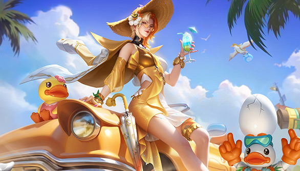 SKIN APPRECIATION-Vacaciones Emplumadas
