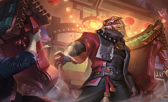 SKIN APPRECIATION-Guarding Tiger