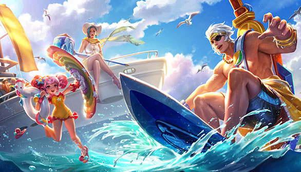 SKIN APPRECIATION-Cavaleiro das ondas