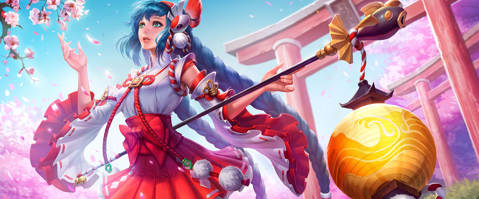 SKIN APPRECIATION-Ise Shrine Maiden